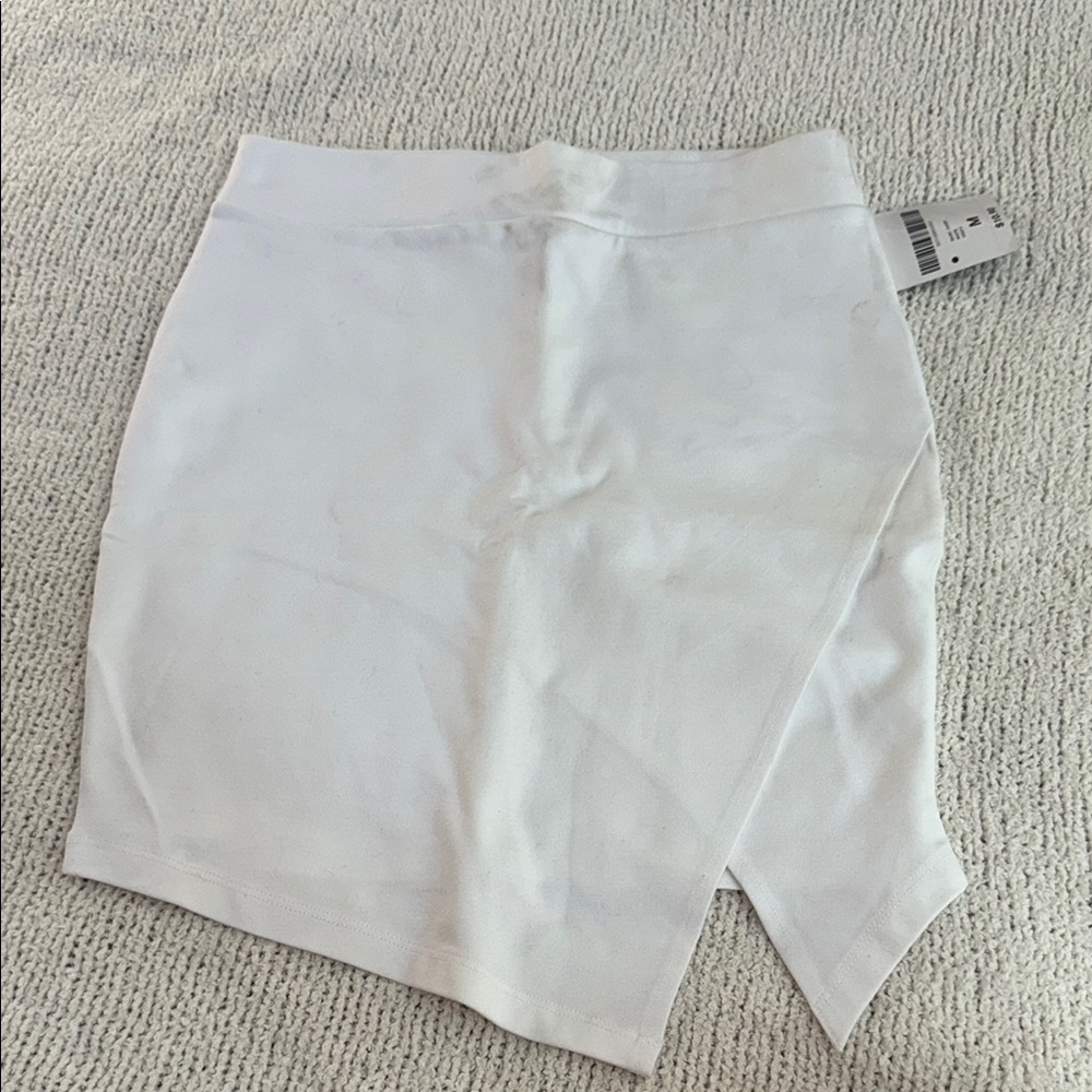 White Mini Skirt sz M
